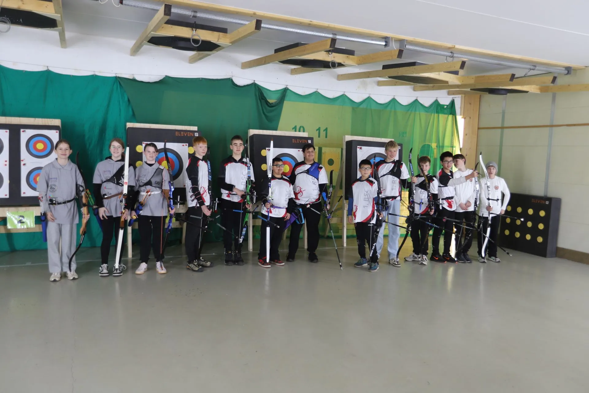 SV Merlau trägt erstmals Bezirksmeisterschaft Bogen in der Halle aus